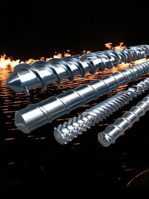 电镀射嘴_立式注塑机螺杆_65熔喷布机单螺杆图2