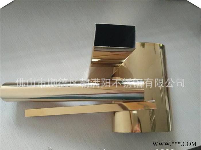 佛山直销304不锈钢电镀彩色管 不锈钢管管图2