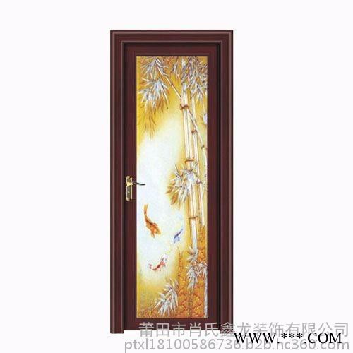 福建鑫龙2017款**莆田铝合金房间室内门 全铝电泳仿木纹铝门 本地可安装 价格优惠图2