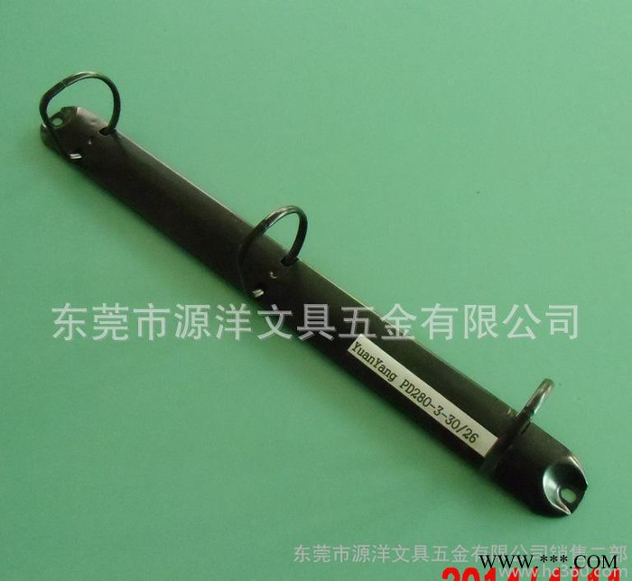 广东源产地高品质文具夹子｜五金厂直销 PD280-3-30/26 电泳黑