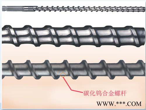电镀射嘴_注塑机螺杆型号_65熔喷布机单螺杆图3