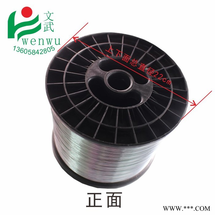 电镀锌铁丝 绑丝 扎钢筋22#0.7mm工艺铁丝 建筑铁扎丝 铅丝图2