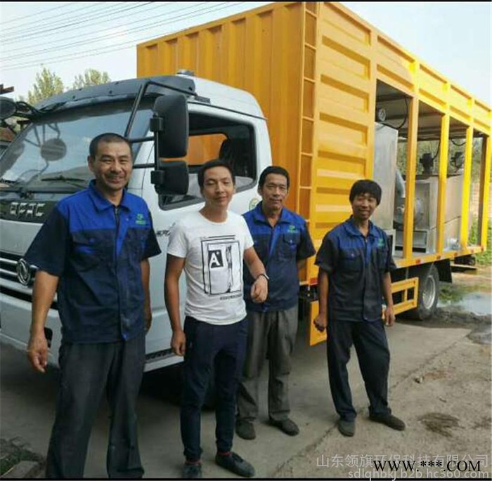 山东领旗LQDL-202 固液分离机带式污泥处理设备污泥压缩设备电镀污泥处理设备图5