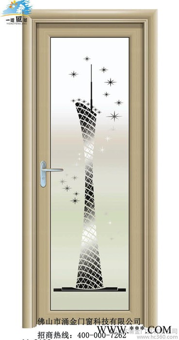 电泳香槟平开门 木纹平开门 拉丝平开门  外贸单 平开门系列图3
