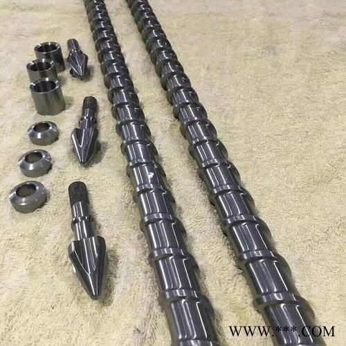 电镀射嘴_挤出机螺杆_65熔喷布机单螺杆图6