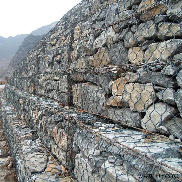 电镀锌石笼网 雄顺 五拧石笼网 冷镀锌石笼网 现货供应图2