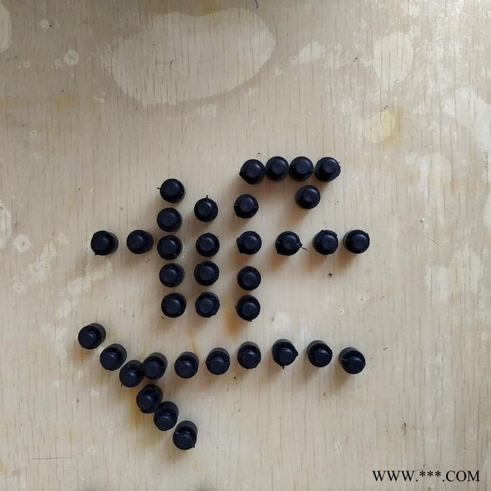 兴伟 大量生产 天然橡胶胶塞 电镀保护堵孔胶塞 螺丝锥形胶塞图3