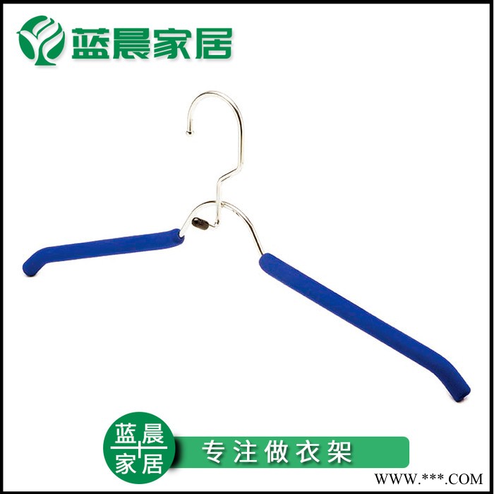 防滑晾衣架 ** 高品质高承重防锈衣架 电镀 防滑衣架图3