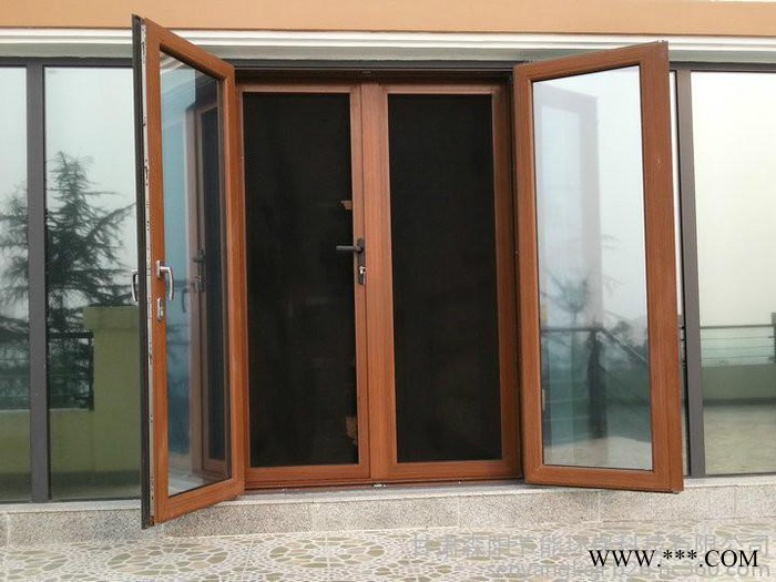 森阳 电泳喷涂不锈钢 框中框纱窗 金刚网纱门 兰州金刚网纱窗图4