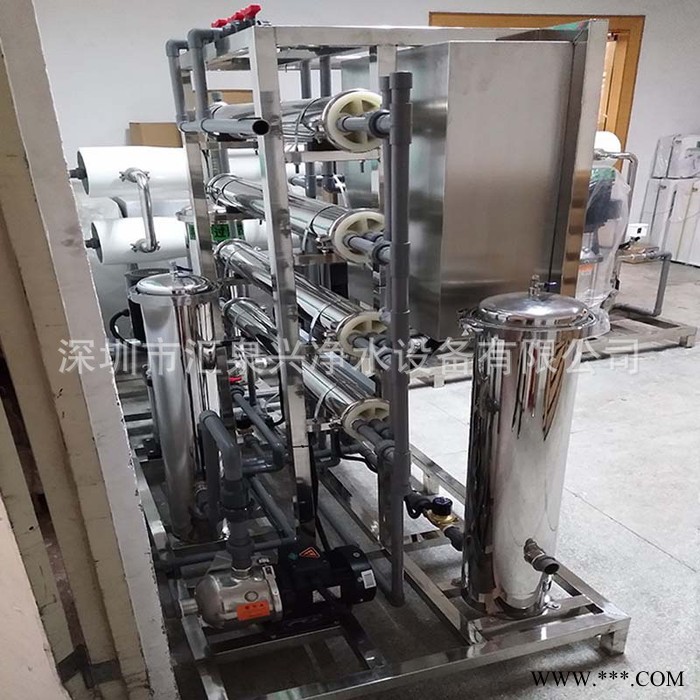 深圳沙井 1T单级反渗透纯水机 电镀电泳涂装设备配套用图3