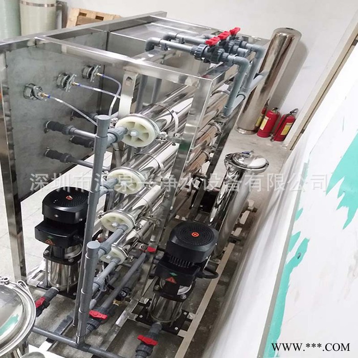 深圳沙井 1T单级反渗透纯水机 电镀电泳涂装设备配套用图2