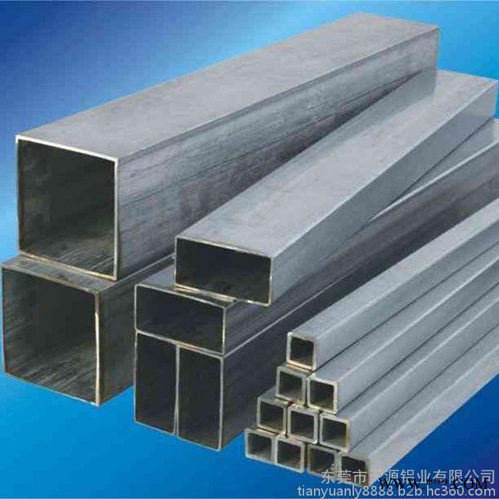 天源 方铝管铝合金管材氧化喷涂电泳晶泳定制加工10/15/20/25/30mm图2