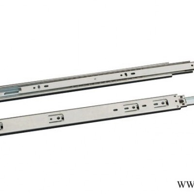 Airsun品牌45MM宽，小三节，双排钢珠滑轨，橱柜，书桌抽屉走珠滑轨供应，电镀，电泳供你选择，产品可定制!