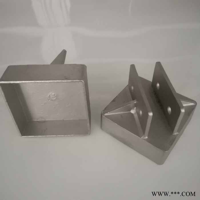 联方60*60飞靶补强方管衔接座 竞铭东威宇宙等电镀设备 模具化标准化不锈钢304图2