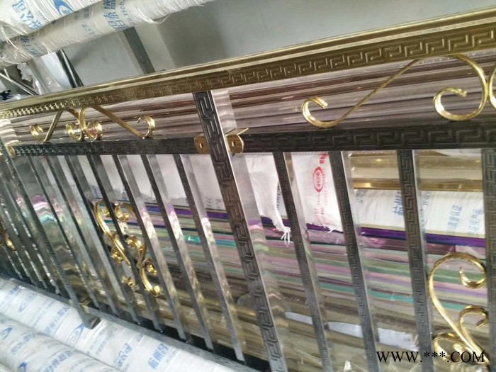 家居专用 304钛金不锈钢护栏立柱 【不锈钢扶手电镀图片】图4