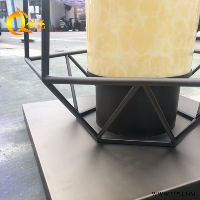 **电镀不锈钢云石壁灯电镀云石草坪灯户外灯批发图2