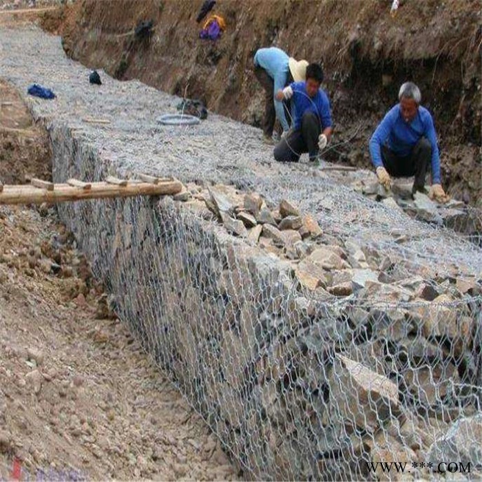 供应商 格宾石笼网价格 货源充足 澜润河滩镀锌格宾网 晋宁电镀锌石笼网图2