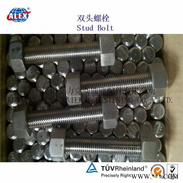 电镀锌重型双头螺柱厂家，电镀锌重型双头螺柱工厂图2