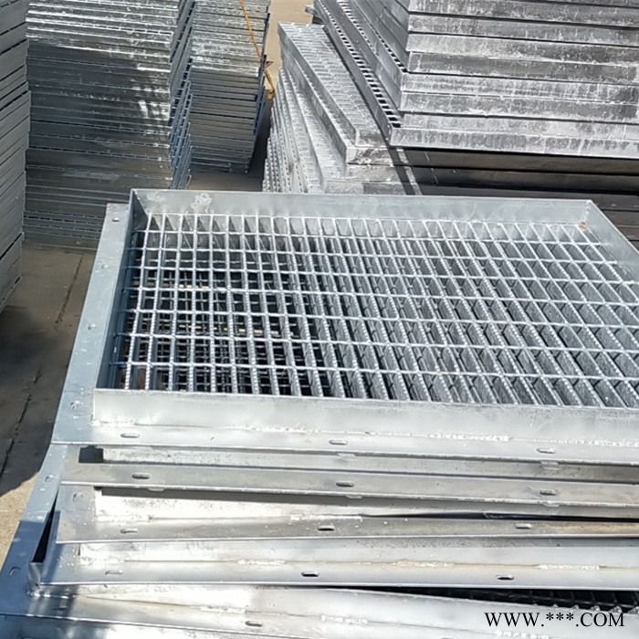 防滑钢格栅  异型钢格栅  昂烨电镀锌钢格栅  加工定做图5