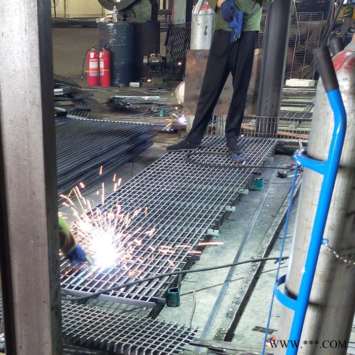 防滑钢格栅  异型钢格栅  昂烨电镀锌钢格栅  加工定做图7