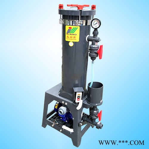 台湾三川宏CB2018耐强酸碱六价镀铬液电镀过滤器 铬酸过滤机图3