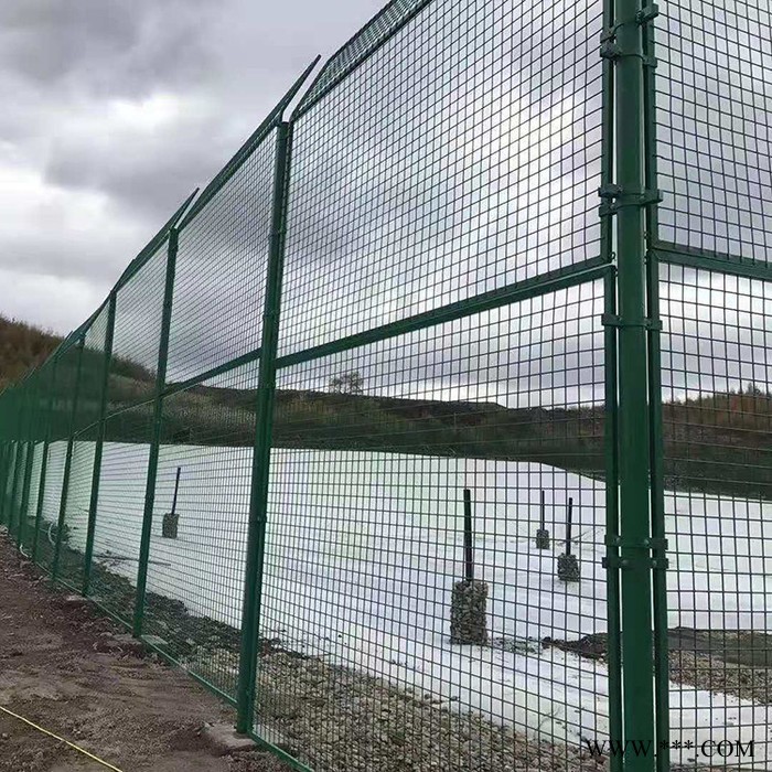 庞璐可定制  护栏网机场围网 监狱护栏网 电镀机场护栏网 机场防护网图4
