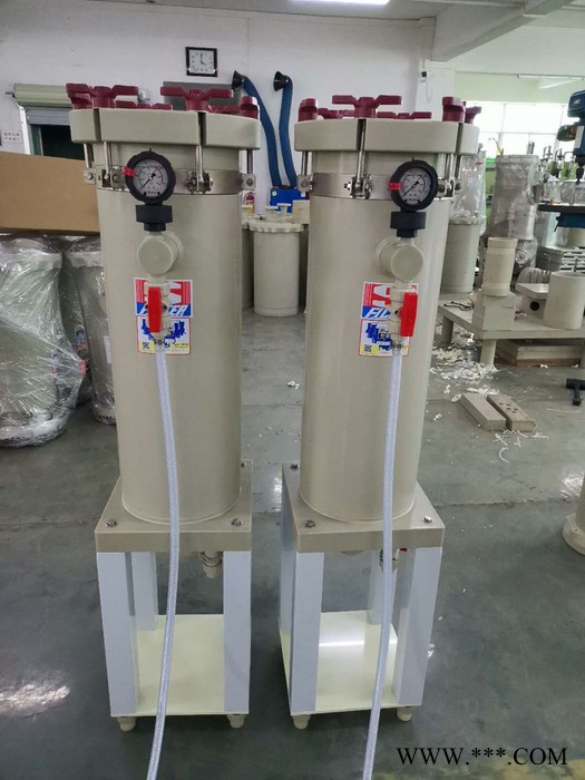 供应 GK-2006-1FFVBD塑宝过滤机** 棉芯药液过滤机 电镀过滤机 精密过滤机 高压过滤机图3