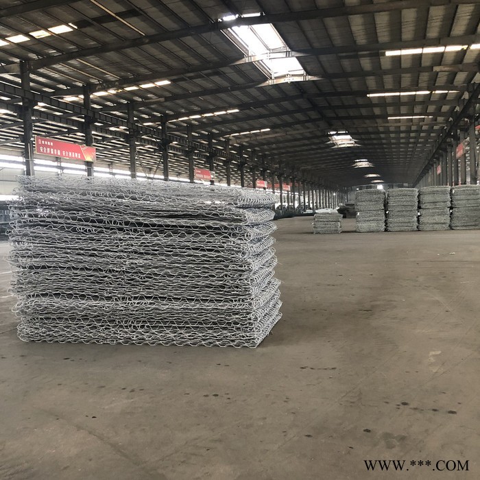 【宏利】铁丝石笼网  钢丝石笼网    电镀锌石笼网  石笼网厂家定制  石笼网厂家现货图2