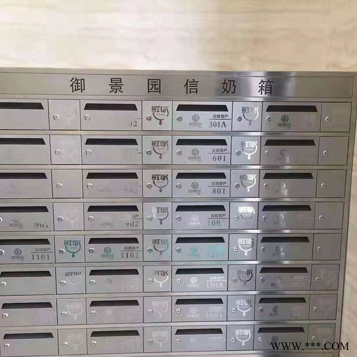 民泰 信报箱 小区信报箱 电镀信报箱图4