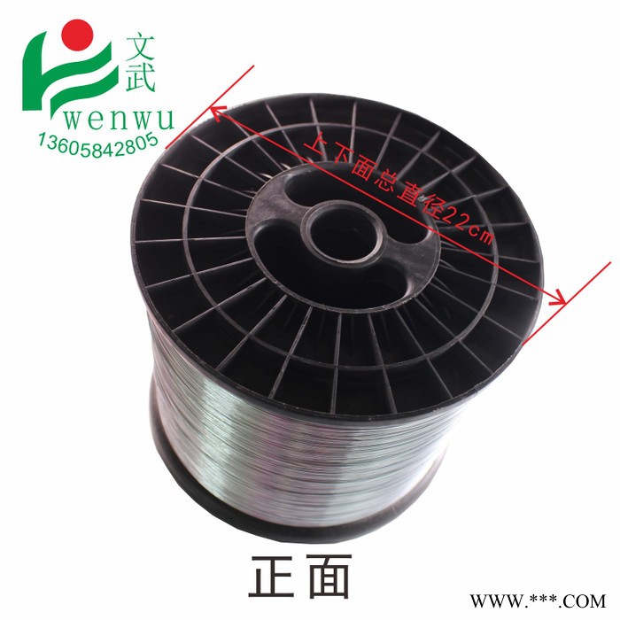 文武钢筋扎丝 电镀锌铁丝普通铁丝26#0.43mm到0.46mm软银色圆铁丝批发图7