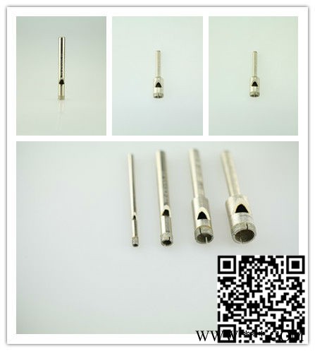 曼德MDR-12 金刚石工具标准硬质合金深孔钻头金刚石锯片电镀开孔器玻璃玉石水晶等材质 金刚石打孔用钻头图6