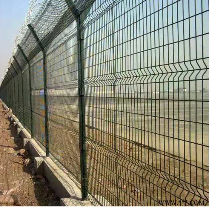 可定制  护栏网监狱护栏网现货 机场护栏网 电镀机场护栏网 机场护栏网厂图5