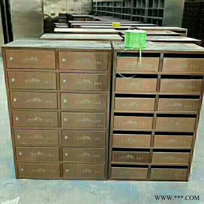 民泰 信报箱 落地式信报箱 电镀信报箱图6