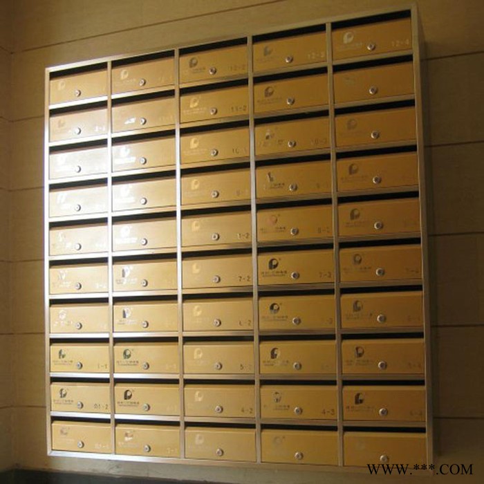 民泰 信报箱 落地式信报箱 电镀信报箱图3