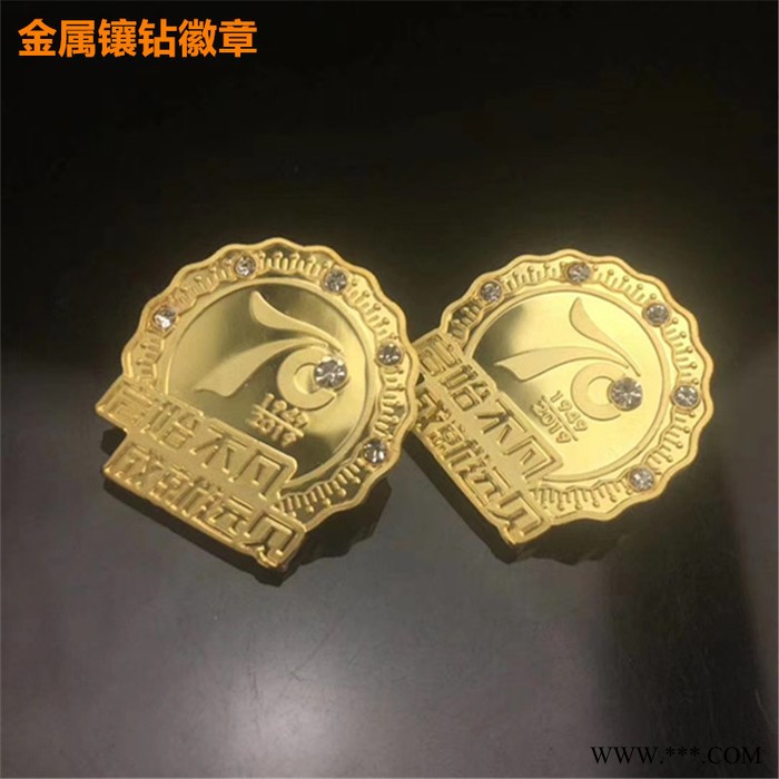 徽章 金属电镀胸章 员工胸针 厂家供应真不错图2