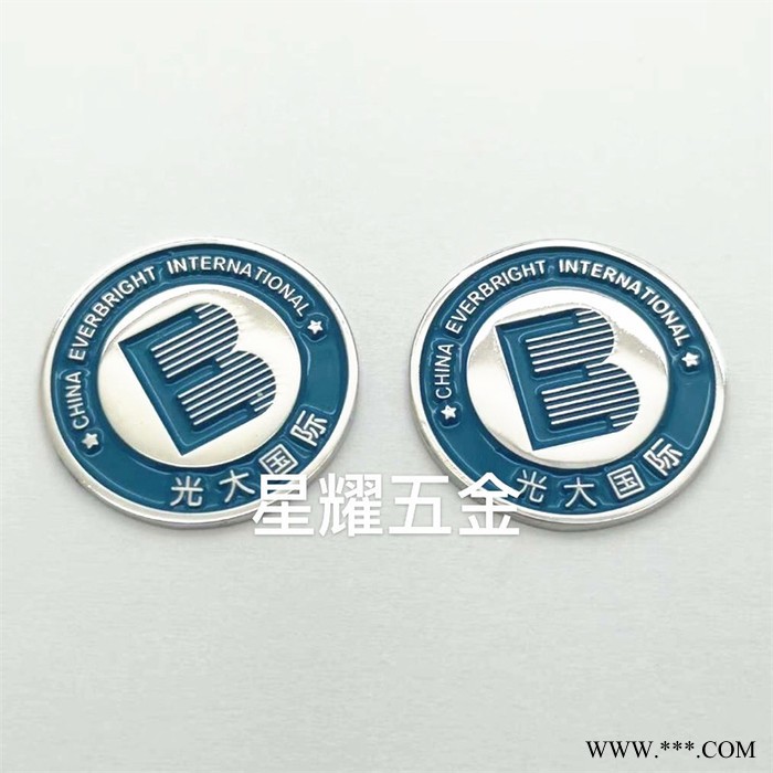 徽章 金属电镀胸章 员工胸针 厂家供应真不错图3