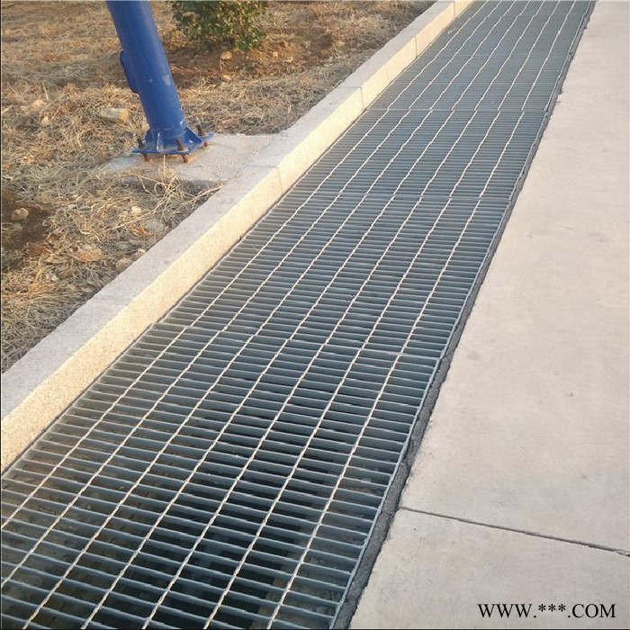 电镀锌雨水篦子-室内机库雨水篦子-机场机库雨水钢格板篦子-云磊图3