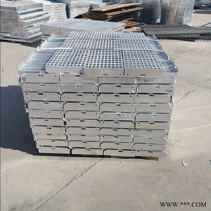 电镀锌雨水篦子-室内机库雨水篦子-机场机库雨水钢格板篦子-云磊图5