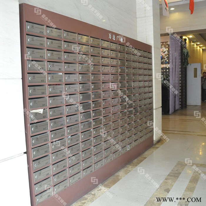 民泰 信报箱 壁挂式信报箱 电镀信报箱图3