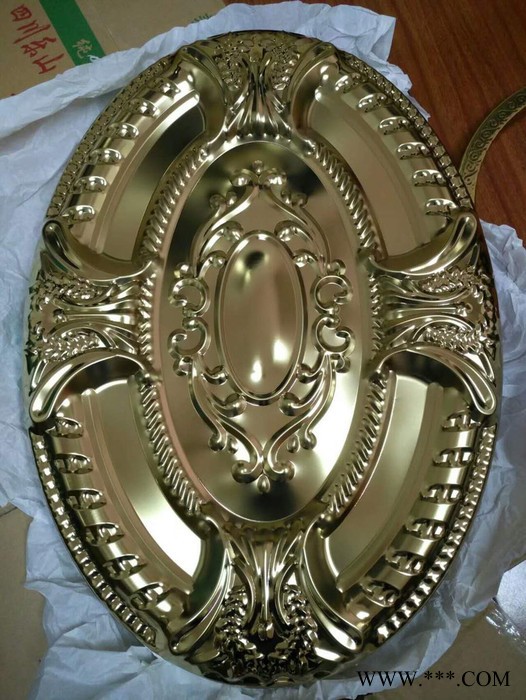 304钛金不锈钢【花开富贵】 不锈钢门花电镀厂家 304玫瑰金不锈钢宝瓶门花电镀厂家 304不锈钢花开富贵门花电图片图2