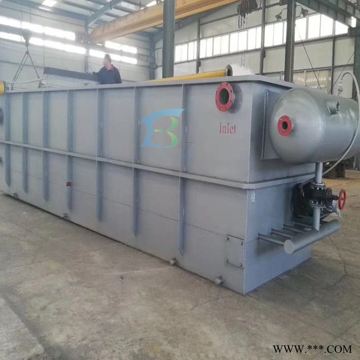 环保设备厂家供应溶气气浮机 加压气浮机电镀污水处理设备 印染污水处理设备 工业废水处理设备**价廉图4