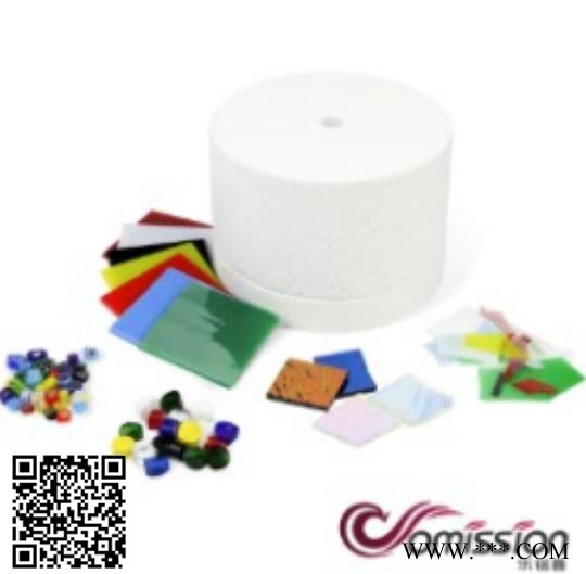 曼德1707001-6 DIY工具小窑炉6件套装 热熔玻璃饰品手工制作 白色微波首饰窑炉 热熔窑炉饰品图8