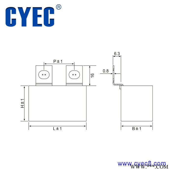 纯源【厂家批发】电镀电源电容器定制 CSL 0.47uF 1000V