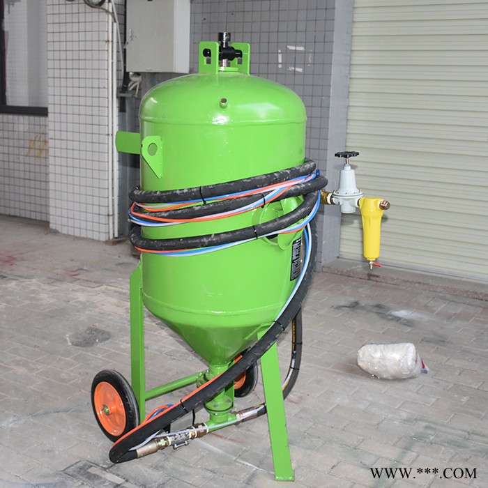 高压除锈喷砂机 移动喷砂机厂家 电镀前处理图2
