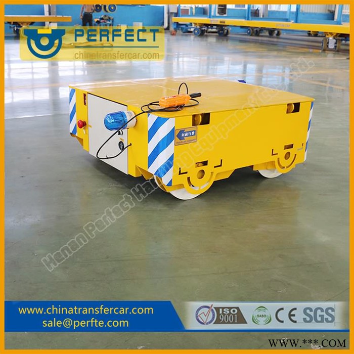 新乡帕菲特 搬运长型梁轨道平车 电镀用电动轨道平板车 石材搬运过跨地轨车定制图4