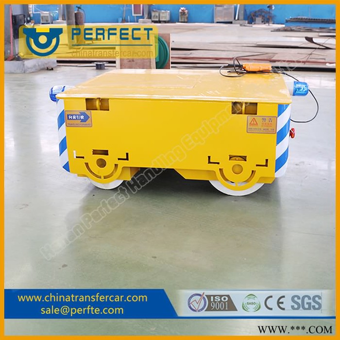 新乡帕菲特 搬运长型梁轨道平车 电镀用电动轨道平板车 石材搬运过跨地轨车定制图2