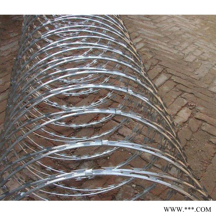 世腾 防护网厂家  防盗防护刀片刺绳 正反拧铁丝刺绳 热镀锌刺绳滚笼 监狱机场刺绳防护网 低碳铁丝护栏网图5