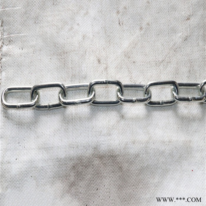 源头厂家镀锌链条批发5mm电镀锌链条加工定做图3