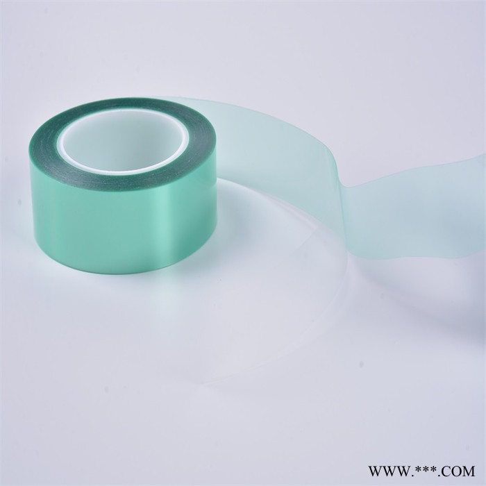 东莞PET高温绿胶带 厂家直营耐高温PET绿胶带 喷粉烤漆电镀遮蔽胶带图5