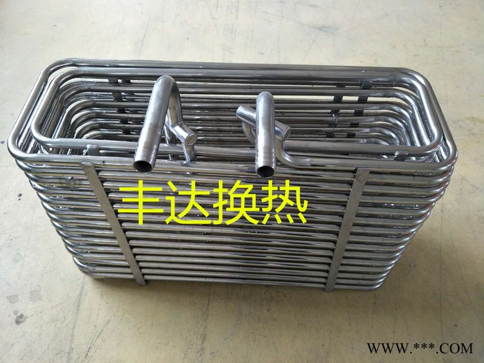 丰达F&D电镀耐腐蚀专用不锈钢管换热器